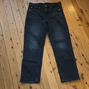 American Eagle Super High Rise Ankle Straight jeans